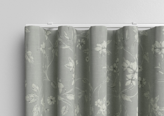 Etched Vine, Feather - Made to Measure Curtains - Image 13